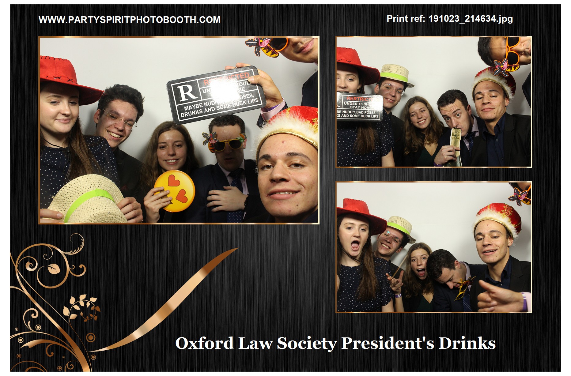 Oxford Law Society President’s Drinks | View more photos from the event at gallery.partyspiritphotobooth.com/u/PartySpiritPhotoBooth/Oxford-Law-Society-President’s-Drinks